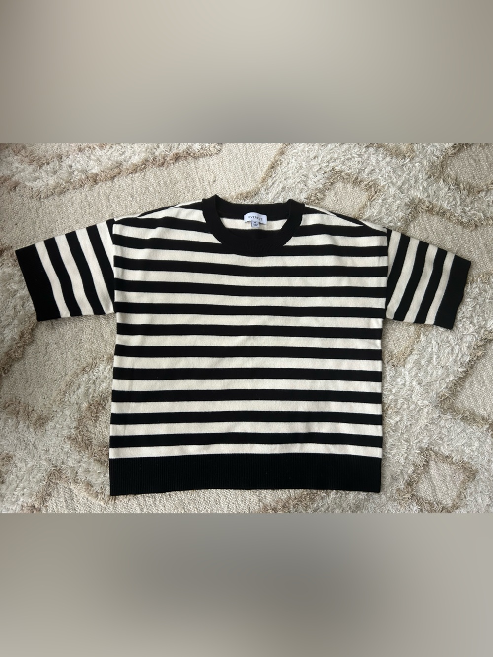 Evereve short sleeve knit sweater